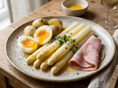 Verse biologische asperges